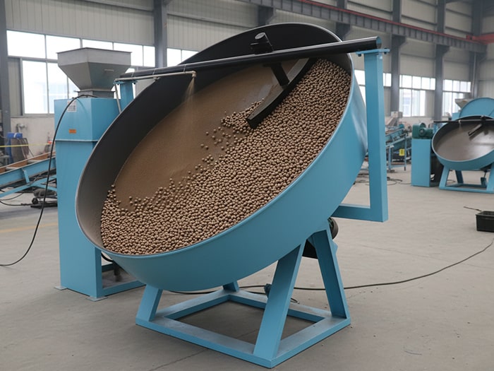 有机肥造粒设备-圆盘造粒机